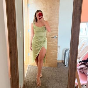 ASOS Satin MIDI Corset Dress